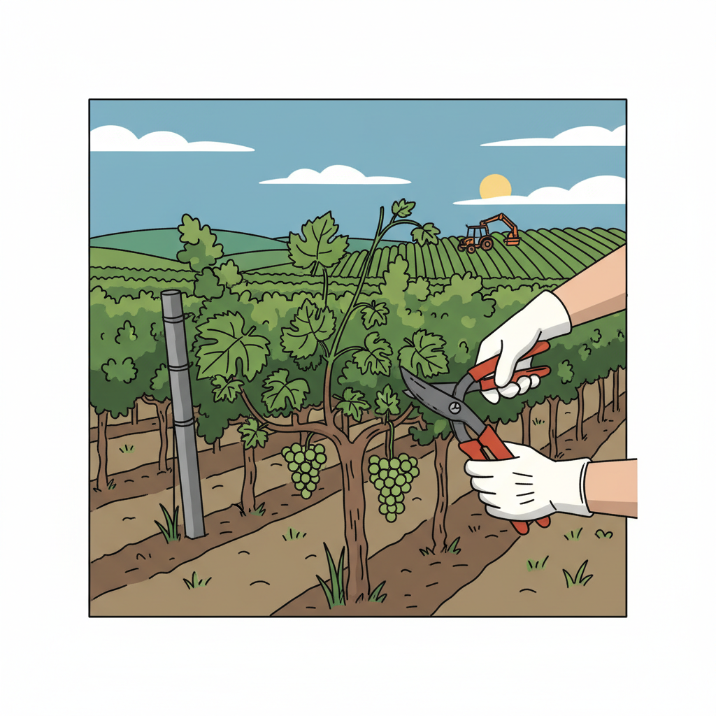 Poda en Verde en Ribera del Duero: El Secreto de los Grandes Tempranillos