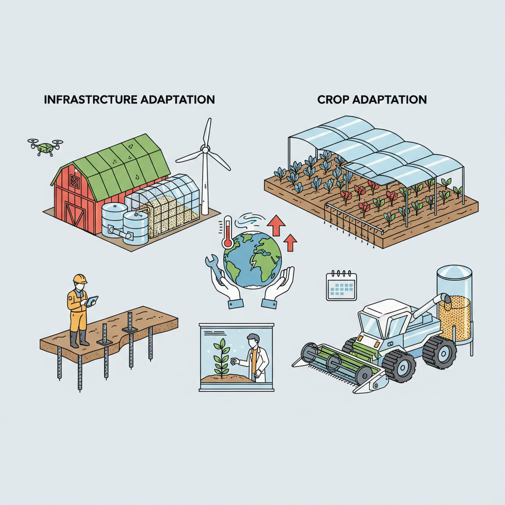 Retos del sector agrícola ante el cambio climático: Adaptación de infraestructuras y cultivos
