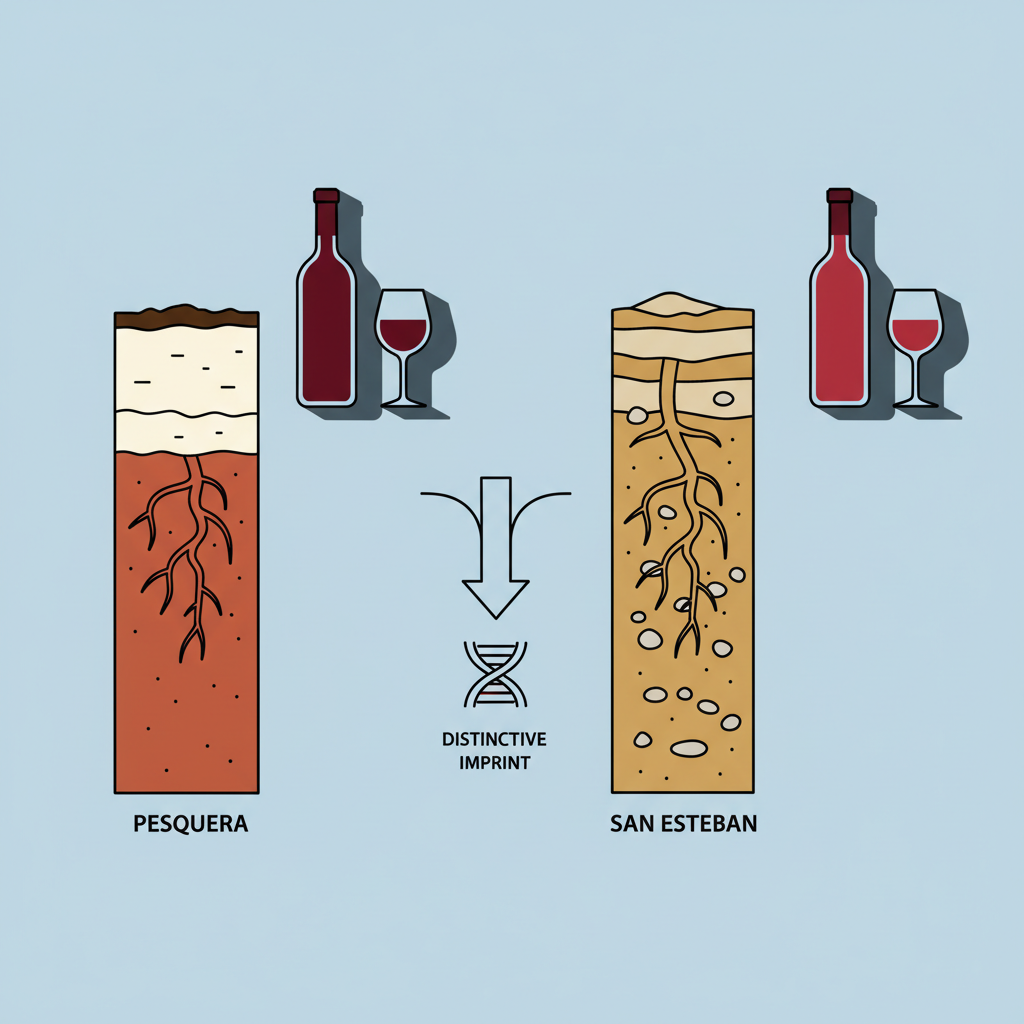 Suelos de Contraste: El Misterio que Diferencia un Vino de Pesquera de uno de San Esteban